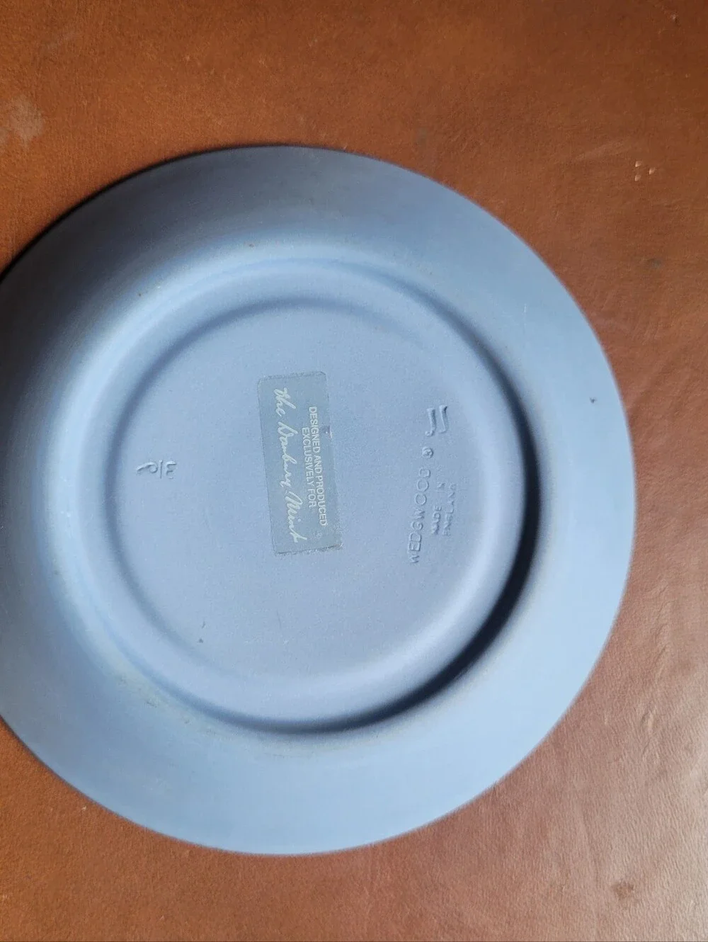 Wedgwood Blue Jasperware Dancing Hours Demitasse Cup And Saucer Danbury